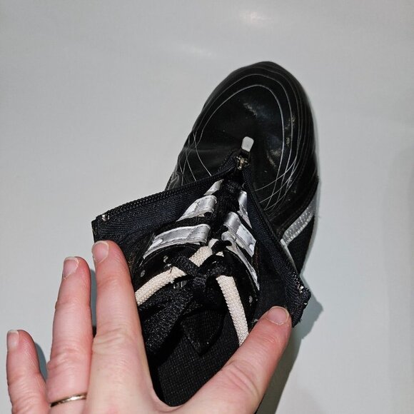 Adidas Techstar Track & Field Cleats Black Silver White Shoes 553838 US 10 READ - Picture 8 of 16